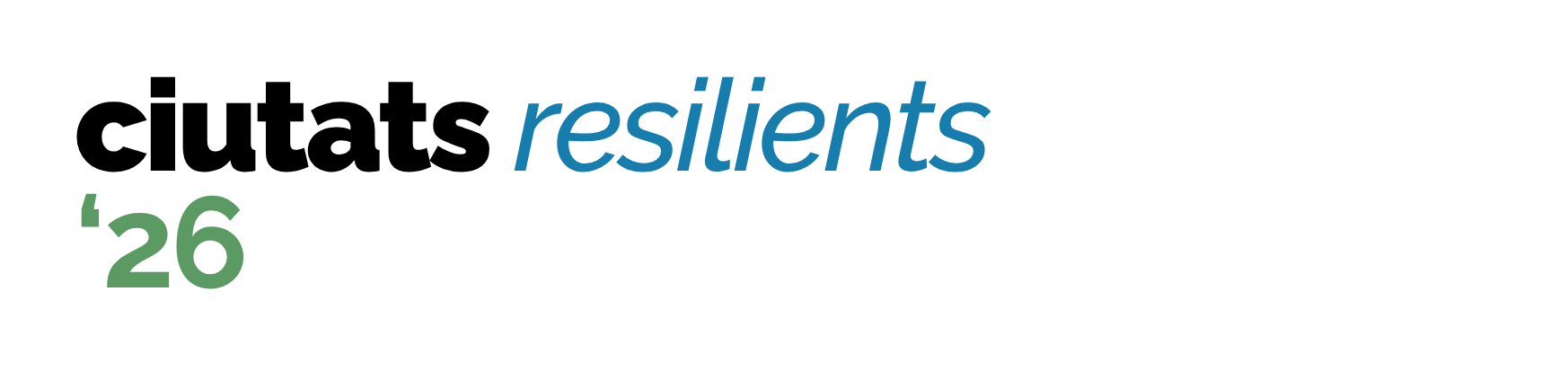 Ciutats Resilients '26